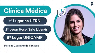 Entrevista com a aprovada em 1º Lugar na UFRN e 2º no Sírio Libanês em Clínica Médica - Dra. Heloisa