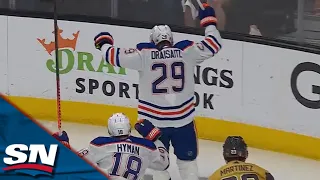 Leon Draisaitl Opens Scoring In Game 2 With 12th Goal Of Playoffs To Continue Torrid Scoring Pace