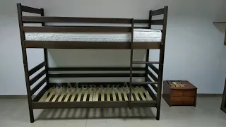 Дитяче двоповерхове ліжко трансформер Шрек
