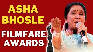 Asha Bhosle Filmfare Awards For Best Female Playback Singer