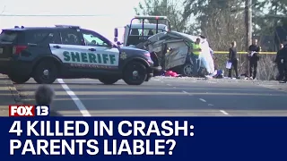 Deadly Renton crash: Can parents be held responsible?