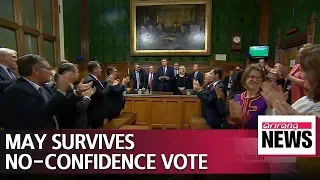 British PM survives no-confidence vote