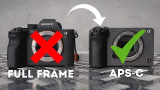 Перешёл с ПОЛНОГО КАДРА на КРОП! Sony a7s III vs Sony FX30