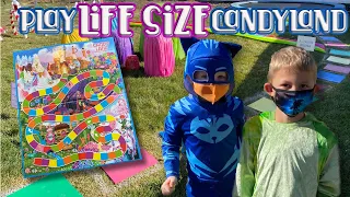 How To Make a Life Size Candyland Game Story Line