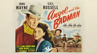 John Wayne in Angel and the Badman - Full Movie 4K (1947, Colorized)