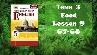 Несвіт 5 Тема 3 Food Lesson 9 Grammar Revision с. 67-68 ✔Відеоурок