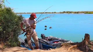 Очередные трофеи РВУТ подсак в клочья!!! Рыбалка на реке ИЛИ! Сазан, Амур.