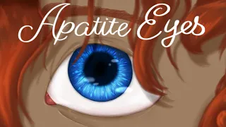 Apatite Eyes ["Blue hair" by TV girl] || OC's animation || little TW: SA, ED