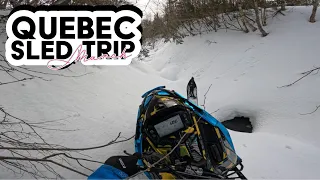 Sled trip end of March 2023 – Quebec