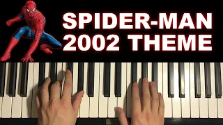 How To Play - Spider-Man 2002 Theme (Piano Tutorial Lesson) | Danny Elfman