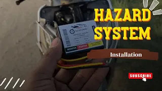 How to Install Hazard Lights on Activa 125  - Step by Step Guide | Without Wire Cut👌| 2023