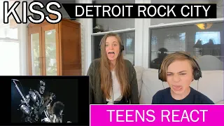 Teens Reaction - KISS ( Detroit Rock City ) Live!