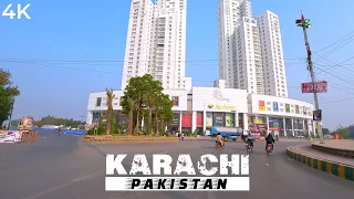 Karachi 4K Drive | DHA Phase 5 to Karachi Port Trust