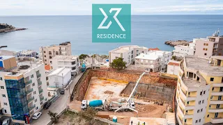 X Residence Dobra Voda - dinamika radova 17.10.2021