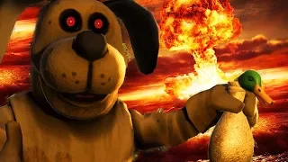 NUCLEAR EXPLOSION ENDS THE GAME FOR GOOD! | Duck Season ( NUKE/FIESTA ENDING)