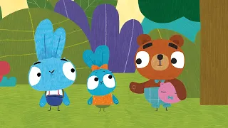 FOREST SEARCH. Episode 22. BRAVE BUNNIES. Cartoon For Сhildren. Best Video for Kids