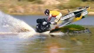 Offroading boats! ATV boat motors!