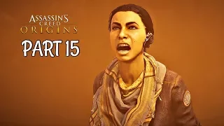 Assassin's Creed Origins Walkthrough Part 15 - Abstergo | PS4 Pro Gameplay