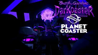 DarKoaster POV - Busch Gardens Williamsburg (Planet Coaster)