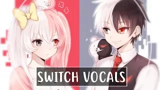 Nightcore ~ Beauty And A Beat [ Switching Vocals ] | Danganronpa