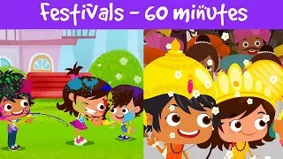 Festivals Of India | Different Types Of Festivals | Kids Festival Compilation Video | Jalebi Street