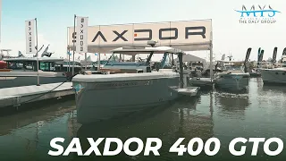 SAXDOR 400 GTO Walkthrough | Palm Beach International Boat Show 2024 - The Daly Group