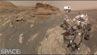 Curiosity snaps new selfie on Mars & Mont 'Mercou' panoramas