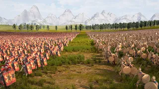 100.000 SPARTANS vs 100.000 ROMANS - Ultimate Epic Battle Simulator 2 UEBS 2