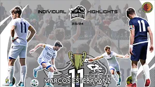 Campionato della Roma 2023/24 - Marcos Estebaranz (Rome City Offensive Highlights)