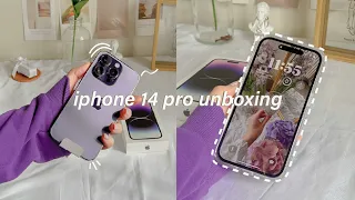 i got my first iphone 14 pro | unboxing new iphone 14 pro 🥺😍✨