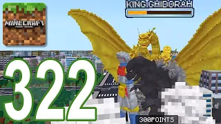 Minecraft: PE - Gameplay Walkthrough Part 322 - Godzilla: Screen 2 (iOS, Android)