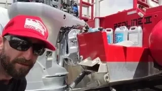 Honda 225 Outboard Oil Change (detailed)