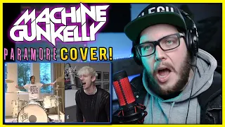 REACTION to Machine Gun Kelly & Travis Barker - Misery Business (Paramore Cover)