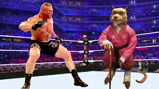 FULL SEGMENT - WWE 2k23 Brock Lesnar vs Splinter