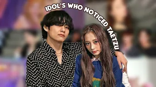 Idol’s Who Noticed TaeTzu + Taehyung is jealous | 태형 x 쯔위