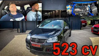 Vw GOLF 5 GTI Stage 4 (523cv): la tueuse de Supercars 🔥