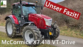 Unser Fazit zum McCormick X7.418 VT-Drive | Brennholz fahren | Teil 3