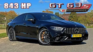 843HP Mercedes-AMG GT 63 SE *310KMH / 193MPH* REVIEW on AUTOBAHN [NO SPEED LIMIT]