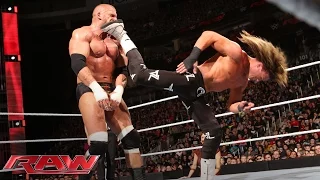 Dolph Ziggler vs. Triple H: Raw, 14. März 2016