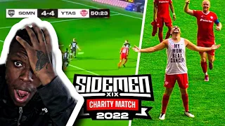 SIDEMEN Charity Match Highlights ( reaction )