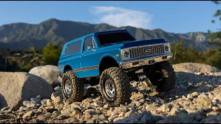 The New Traxxas TRX-4 High Trail Edition K5 Blazer | Unboxing and First drive