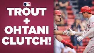 Down with two outs in 9th?? Mike Trout and Shohei Ohtani CAME THROUGH with no outs to spare!