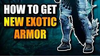 How to get NEW EXOTIC ARMOR - Star Eater, Burning Steps, Assembler