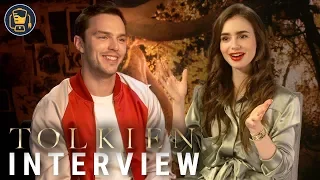 Tolkien Exclusive Interviews with Nicholas Hoult, Lily Collins and More