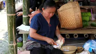 Thai Street Food at the Songkran Festival, Chiang Mai 2012