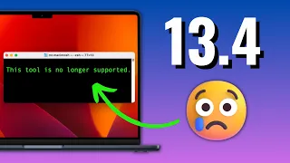 macOS Ventura 13.4 Update! What's New? So Long, Old Friend!