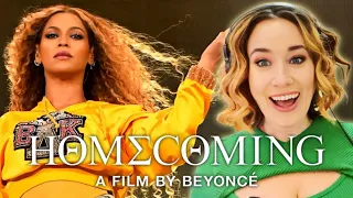 "OMG...is her MIC ON?" Vocal Coach Reacts to ** HOMECOMING a film by BEYONCÉ **