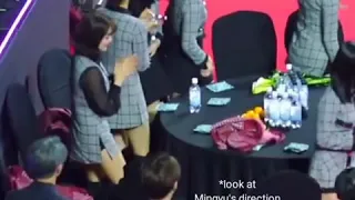 SEVENTEEN's MINGYU x TWICE's MINA - GAON AWARD 2019 MOMENTS