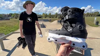 Testing the USD Aeon Skates - ft. special guest Sam Crofts