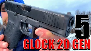 10mm Glock 20 Gen 5 Range Review | NEW for 2023! 🔥